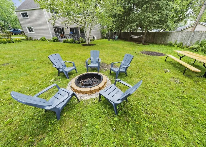 Retreat Grill Firepit Pool Table Beach Park